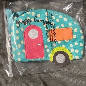 Thirty-One Icon coin purse Happy Camper